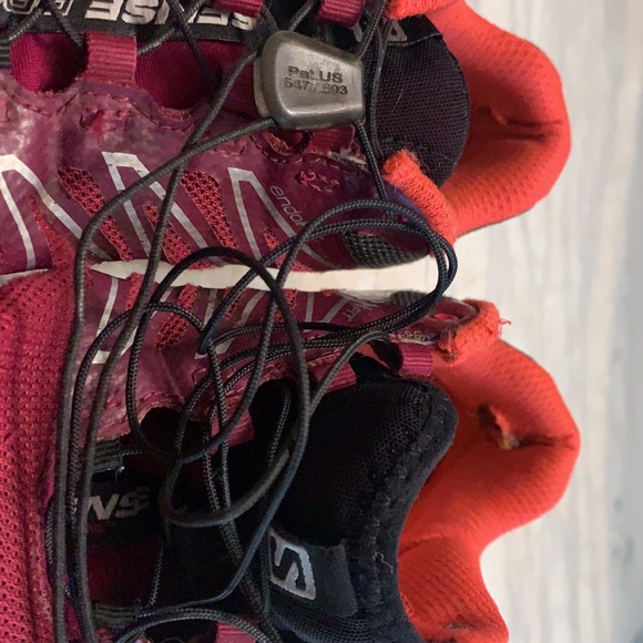 Salomon 7.5 Sense Pro purple sneakers - Picture 4 of 5